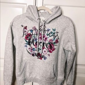 Heathered Grey Hoodie